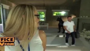 POV - Spex slut Linda Leclaire rides like an anal sex pro