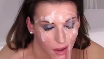 Hot Pornstar Bukkake With Cumshot