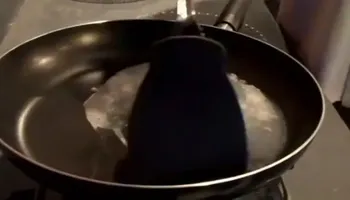 Redhead bukkake and cum omelette!