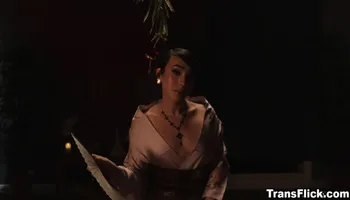 Asian transgender Kasey Kei fucked Casey Calvert pussy