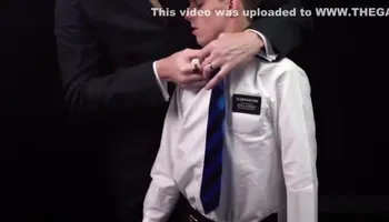 Obedient Mormon twink gives his ass to his mature elder