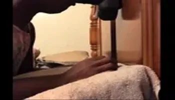 Sucking big dick toy, wishing it was daddy