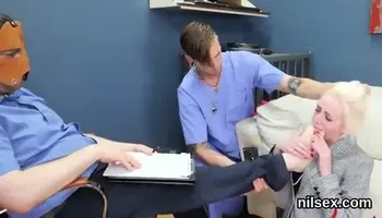 Frisky girl is taken in ass hole assylum for harsh treatment