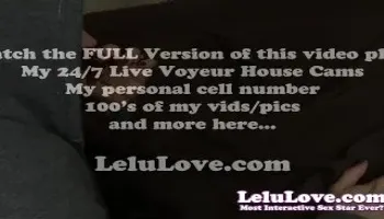 Lelu Love-POV Hoodie Blowjob Fucking Creampie