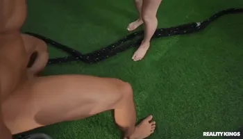 Duncan Saint And Madi Collins - Redhead Works The Cock / 20.12.2021