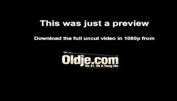 Pervert foreign grandpa fucking busty teen girlfriend on the bar