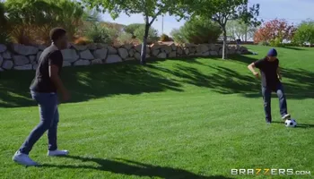 Blonde Cougar Captures Wild Johnny Sins And Blows Him!