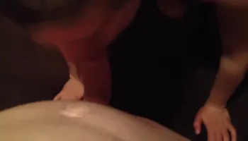 Petite blonde whore deepthroating and swallowing cum - Erin Electra
