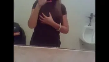 Mexicana || Frente al espejo || Hermosas Tetas