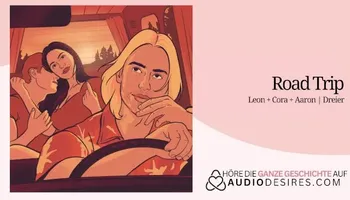 Dreier auf der RÃ¼ckbank  Erotic Audio [threesome] [cuckold]