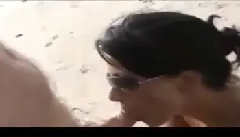 Nude Beach - Don't Cum on my Designer Sunglasses