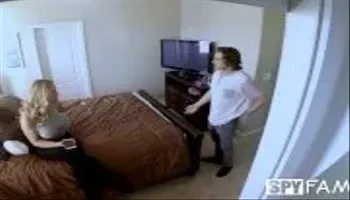 SpyFam Stepson fucks busty stepmom Olivia Austin for first time