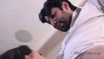 Mad bf fucks gf and her boss in bondage