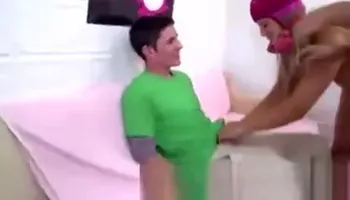 Group of college teens suck cock in amateur party
