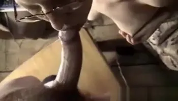 Nerdy matured woman rocks cocks