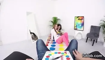 Spicy teen finger fucks twat and gets licked and pounded in pov