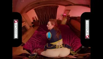 VRCosplayX Redhead Babe Aloy Fucks You As Long As You Can Take It