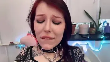 MegaPlayGirl - Fucking Rough With Goth Girl (POV Blowjob)