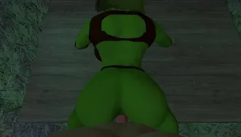 Big Goblin Booty Gets Pounded