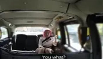 Pink hair babe nailed by nasty driver in public place