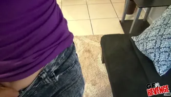 Horny Kimber Cheats On Her Boyfriend