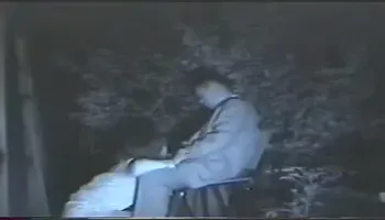 Couple fucking hard in the park