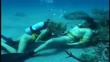 Scuba Blonde Blows and Bangs