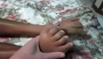 Exotic homemade Foot Fetish sex movie