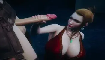 Final Fantasy 7 Futa - Scarlet and Tifa passionate sex