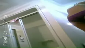 Rare scenes of the hot slim cutie in the shower