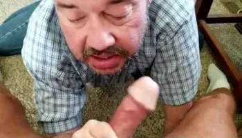 Gorgeous Silverdaddy from POV Upload Feeding Me Again