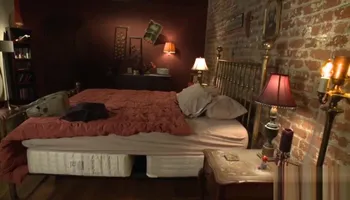 A tranny plowing A moist muff In daybed!