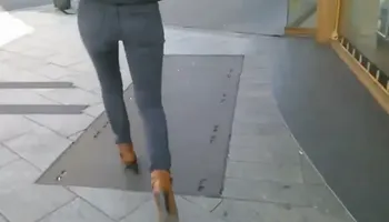 Nice baby ass in black jeans