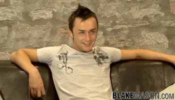 Sexy Twink Pulls Out Big Dick To Jerk Off After Interview