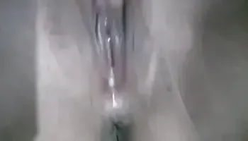 My girlfriend warming up for me