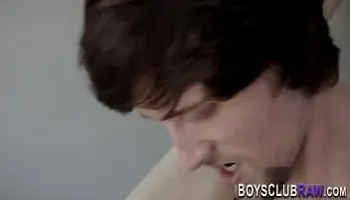 Toying twink bareback fucks and cum sprays