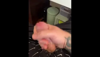 WFH Jerk off at my desk pt. 1