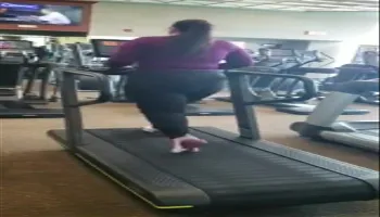 Candid Latina BBW in Gym Heavy Ass
