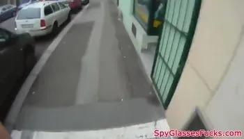 Picked Up Czech Babe Gives Public Bj