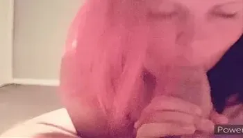 HUSBAND GIVES ME A CUM FACIAL