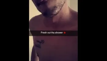 After Shower Snapchat