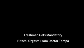 Freshman Angel Oaks Gets Hitachi Magic Wand Orgasms By Doctor Tampa During Physical 4 College