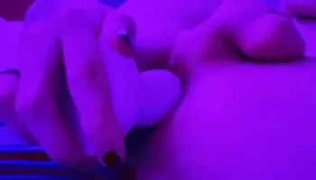 cute trap gets fucked dizzy by bad dragon demogorgon dildo