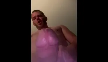 Unique POV of stroking and busting a good nut