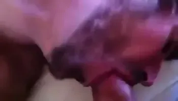 Buddy sucking my cock and balls and I cum on his face