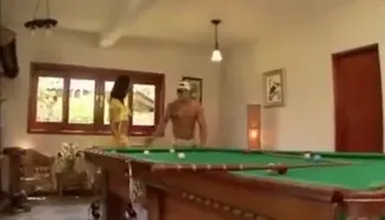 Carol Sampaio Pitt Gets A Pool Cue In Her Pink Pocket