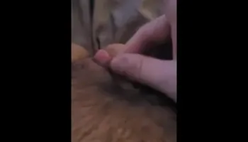 TRANS TDICK / HUGE CLIT closeup! "Oh fuck"