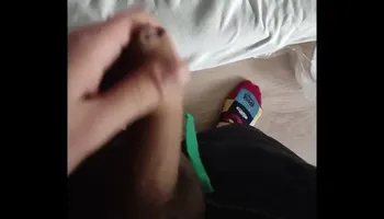 that was the most pleasure  jerking off that I''ve ever did (loud moaning, big load, shaking orgasm)