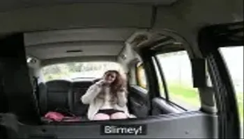 Blonde sexy Bitch gets fucked by her cab driver