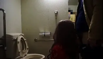 CD fucked in Public toiletp